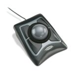 Kensington Expert Mouse Wired Trackball, 400 DPI, Ambidextrous, 4 Buttons, Black
