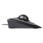 Kensington Expert Mouse Wired Trackball, 400 DPI, Ambidextrous, 4 Buttons, Black