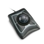 Kensington Expert Mouse Wired Trackball, 400 DPI, Ambidextrous, 4 Buttons, Black