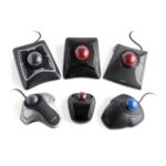 Kensington Expert Mouse Wired Trackball, 400 DPI, Ambidextrous, 4 Buttons, Black