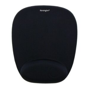Kensington Foam Mousepad with Integral Wrist Rest Black
