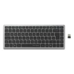 Kensington KB435 EQ Rechargeable Multi-Device Compact Wireless Keyboard Grey