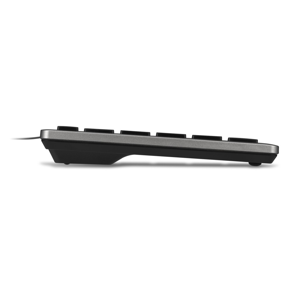 Kensington KB515 EQ Wired Keyboard, Full-size, USB-C/USB-A, Grey