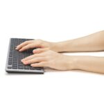Kensington KB535 EQ Rechargeable Multi-Device Wireless Full-size Keyboard Grey