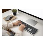 Kensington KB535 EQ Rechargeable Multi-Device Wireless Full-size Keyboard Grey