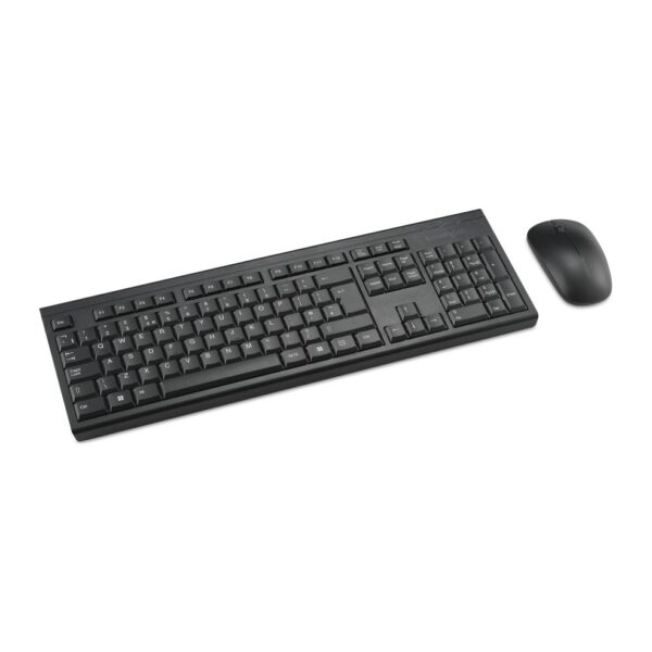 Kensington KM150 EQ Wireless Desktop Set - Full-size Keyboard & Quiet-Click Mouse with AES 128-bit Encryption