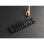 Kensington KM270 EQ Rechargeable Wireless Desktop Set - Full-size Keyboard & Mouse, Black