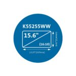 Kensington MagPro Magnetic Privacy Screen Filter for Laptops 15.6" (16:10)