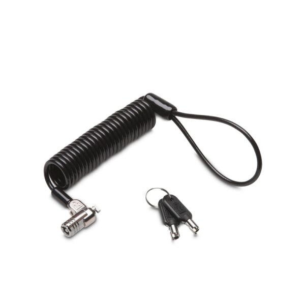 Kensington MicroSaver 2.0 Portable Keyed Laptop Lock Coiled Cable Standard Keyed Management