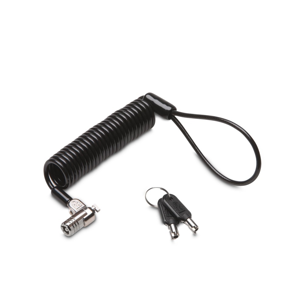Kensington MicroSaver 2.0 Portable Keyed Laptop Lock Coiled Cable Standard Keyed Management