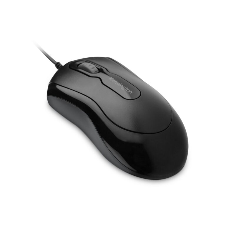 Kensington Mouse-in-a-Box EQ Wired Mouse 1000 DPI Black for Windows 11
