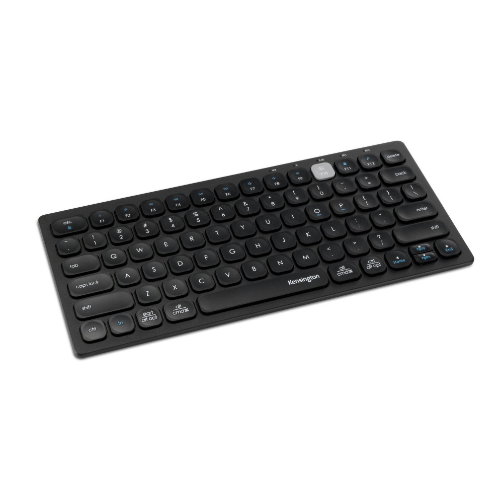 Kensington Multi-Device Dual Wireless Compact Keyboard AES Black SmartFit™