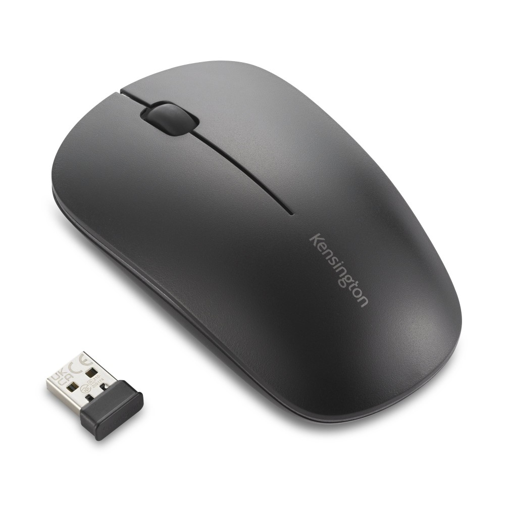 Kensington MY230 EQ Wireless Rechargeable Mouse - Midsize - Black