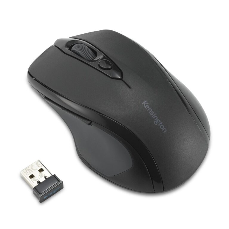 Kensington MY310 EQ Wireless Midsize Mouse - 6 Buttons - Black