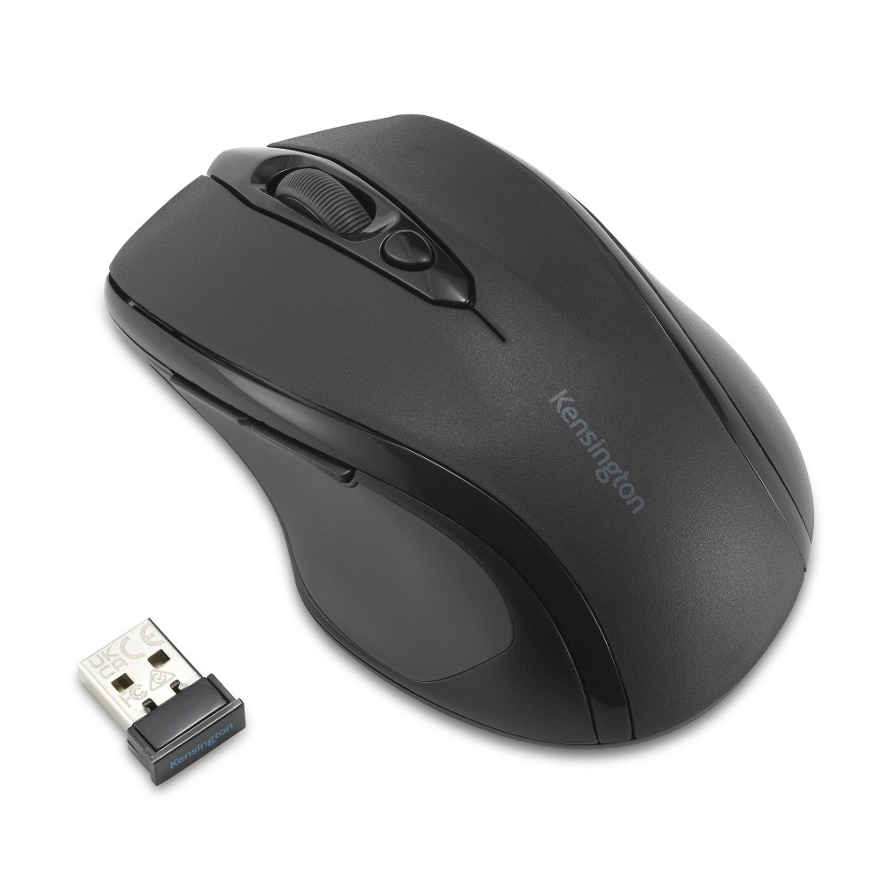 Kensington MY310 EQ Wireless Midsize Mouse - 6 Buttons - Black