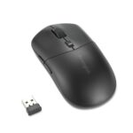 Kensington MY430 EQ Rechargeable Wireless Mouse, 2400 DPI, 6 Buttons, RF Wireless + Bluetooth, Black