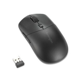 Kensington MY430 EQ Rechargeable Wireless Mouse, 2400 DPI, 6 Buttons, RF Wireless + Bluetooth, Black