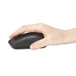 Kensington MY430 EQ Rechargeable Wireless Mouse, 2400 DPI, 6 Buttons, RF Wireless + Bluetooth, Black