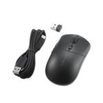 Kensington MY430 EQ Rechargeable Wireless Mouse, 2400 DPI, 6 Buttons, RF Wireless + Bluetooth, Black