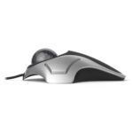 Kensington Orbit Optical Trackball Wired Ambidextrous 2-Button with SmartFit Silver