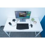 Kensington Orbit Optical Trackball Wired Ambidextrous 2-Button with SmartFit Silver