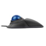 Kensington Orbit Trackball with Scroll Ring Wired Ambidextrous 2-Button Optical Mouse Black