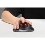Kensington Orbit Wireless Trackball with Scroll Ring - 400-1600 DPI, Ambidextrous, Black