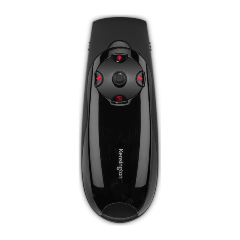 Kensington Presenter Expert Wireless Cursor Control with Red Laser Pointer Black