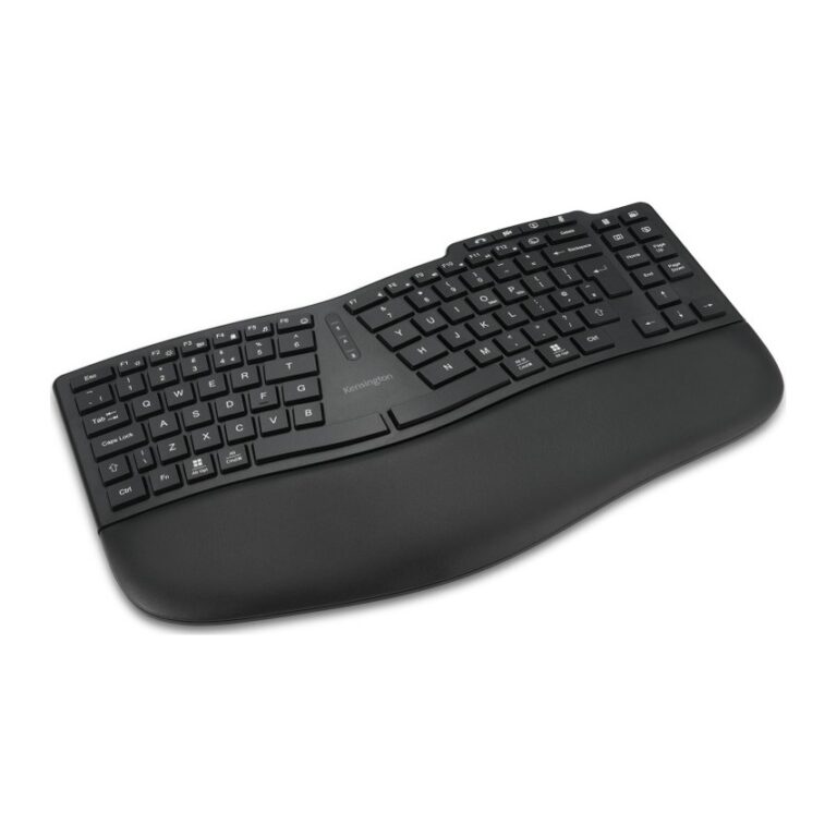 Kensington Pro Fit Ergo KB675 EQ TKL Wireless Rechargeable Keyboard Black