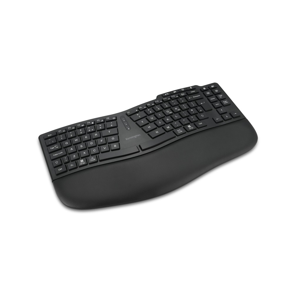 Kensington Pro Fit Ergo KB675 EQ TKL Wireless Rechargeable Keyboard Black