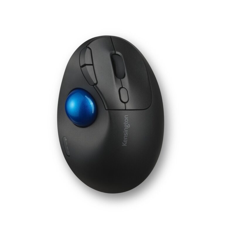 Kensington Pro Fit Ergo TB450 Wireless Bluetooth Trackball Mouse for Right-Hand, 3.4cm