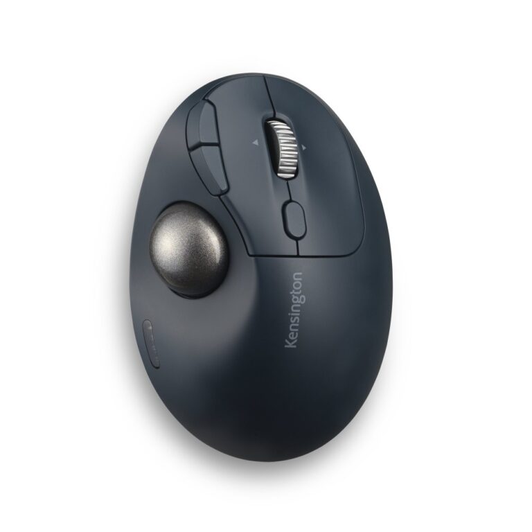 Kensington Pro Fit Ergo TB550 Wireless Bluetooth Trackball Right-hand Rechargeable EQ SmartFit
