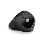 Kensington Pro Fit Ergo Vertical Wireless Mouse, 6 Buttons, Black