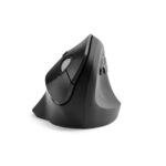 Kensington Pro Fit Ergo Vertical Wireless Mouse, 6 Buttons, Black