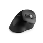 Kensington Pro Fit Ergo Vertical Wireless Mouse, 6 Buttons, Black