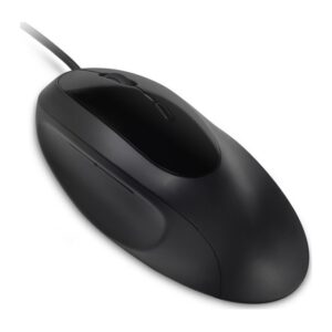 Kensington Pro Fit Ergo Wired Mouse with SmartFit, 1000/1600/2400/3200 DPI, 5 Buttons