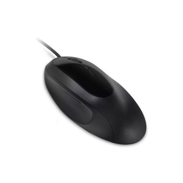 Kensington Pro Fit Ergo Wired Mouse with SmartFit, 1000/1600/2400/3200 DPI, 5 Buttons