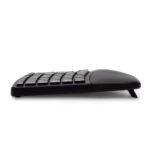 Kensington Pro Fit Ergo Wireless Keyboard Black with AES Encryption, Bluetooth, Nano Receiver