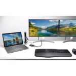 Kensington Pro Fit Ergo Wireless Keyboard Black with AES Encryption, Bluetooth, Nano Receiver