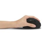 Kensington Pro Fit Left-Handed Ergo Wireless Mouse with SmartFit, 1600 DPI, 6 Buttons, Black