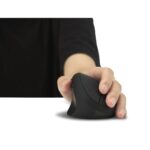 Kensington Pro Fit Left-Handed Ergo Wireless Mouse with SmartFit, 1600 DPI, 6 Buttons, Black