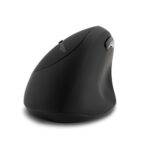 Kensington Pro Fit Left-Handed Ergo Wireless Mouse with SmartFit, 1600 DPI, 6 Buttons, Black