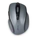 Kensington Pro Fit Mid-Size Wireless Optical Mouse 1600 DPI 3 Buttons RF Wireless with Nano Receiver Grey