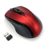 Kensington Pro Fit Mid-Size Wireless Optical Mouse - 1600 DPI - Ruby Red
