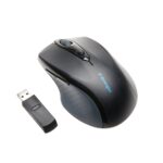 Kensington Pro Fit Wireless Full-Size Mouse, 1600 DPI, Optical, 6 Buttons, Black