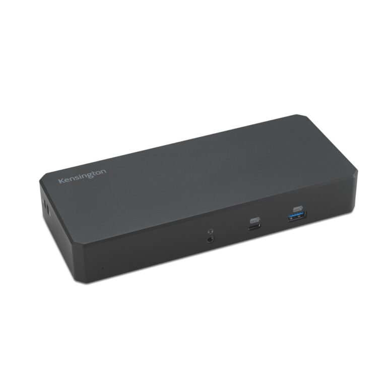 Kensington SD4843P EQ USB-C 10Gbps Dock Triple 4K 100W Power Delivery Gigabit Ethernet