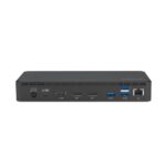 Kensington SD4843P EQ USB-C 10Gbps Dock Triple 4K 100W Power Delivery Gigabit Ethernet