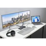 Kensington SD5760T Thunderbolt 4 Dual 4K Docking Station 96W PD 40Gbps for MacBook M-Series
