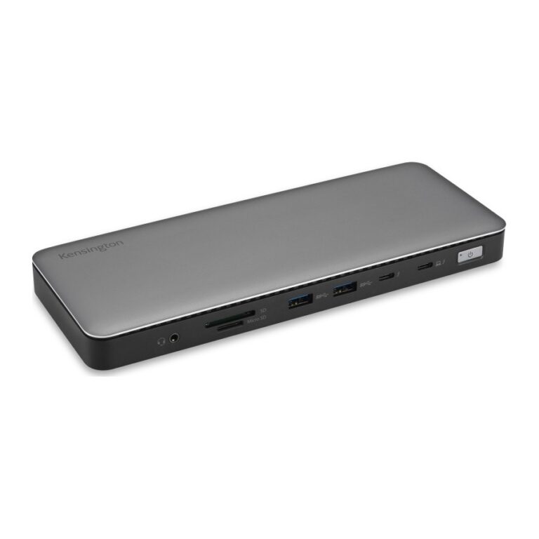 Kensington SD5760T Thunderbolt 4 Dual 4K Docking Station 96W PD 40Gbps for MacBook M-Series