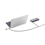 Kensington Slim N17 2.0 Keyed Dual Head Laptop Lock for Wedge-Shaped Slots, Standard Keyed
